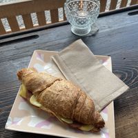 Vegan chorizo cheese Croissant   at Zucker Baby in Berlin