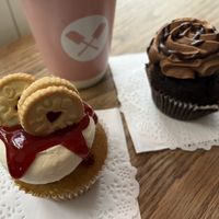 delicious!  at Crumbs & Doilies in London