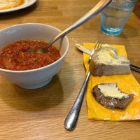 Lentil soup  at Zilla in Vantaa