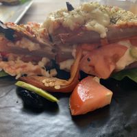 Eggplant   at La Masa Pizzería Conceptual in San Juan