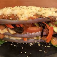 eggplant lasagna!  at La Masa Pizzería Conceptual in San Juan