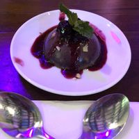 Vegan cheesecake  at La Masa Pizzería Conceptual in San Juan