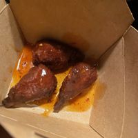 Mango Habanero Wings at Korny Vibes in Houston