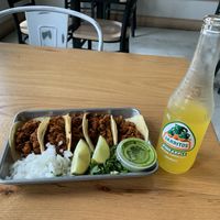 Tacos Al Pastor  at Korny Vibes in Houston