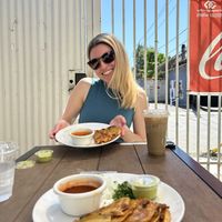 Birria tacos  at Korny Vibes in Houston