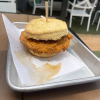 Chkn biscuit   at Korny Vibes in Houston