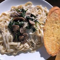 Alfredo with mushrooms 😋😋 at Korny Vibes in Houston