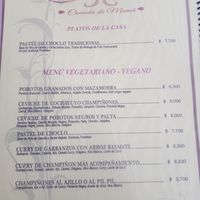 Vegan options at Flor de Comida in Maitencillo
