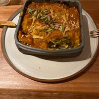 Great pumpkins lasagna at Cajui in Sao Paulo