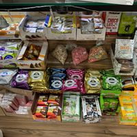 Vegan “alfajores”/brownies at Vitalcer in San Carlos De Bariloche