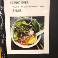 Vegan menu at The Jelly Donut in Twentynine Palms