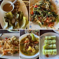 Dishes we made during my vegan cooking class    at Segara Lestari in Tejakula