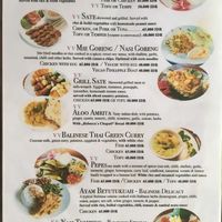 local food, most of them with vegan option  at Segara Lestari in Tejakula