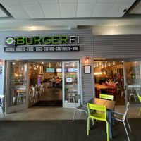 Storefront - view from inside mall at BurgerFi - Midtown Mall in Anchorage
