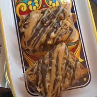 Peanut butter squares  at Amelie Sweet Shop in Sofia