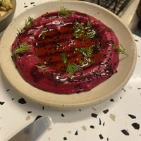 Beetroot   at Bubala - Spitalfields in East London