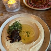 Hommus   at Bubala - Spitalfields in East London