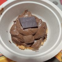 Mousse vegana at La Rucola in Tenerife