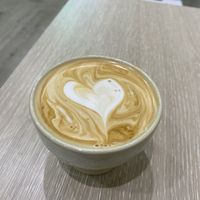 Latte   at Jumi's Cafe in South Yarra