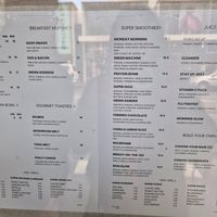 Menu late July 2025 at Jumi's Cafe in South Yarra