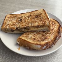 Philly Cheesesteak toastie 🌱😋   at Jumi's Cafe in South Yarra