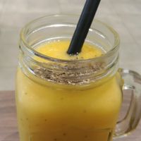 Tropical smoothie  at Jumi's Cafe in South Yarra