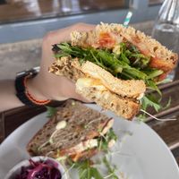 Smoked tofu  at Groundstate Coffee in Dublin