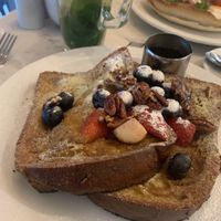Vegan French Toast  at Moose Coffee in Leeds