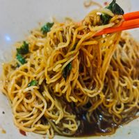 Wan ton noodles at Pine Tree Cafe 长春树 - Lucky Plaza in Central Singapore
