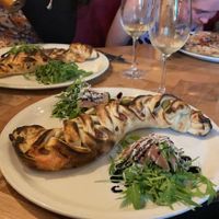 Calzone at Padrone Pizza in Helensburgh