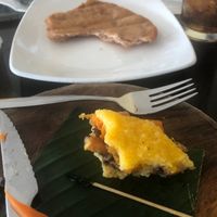 Vegan sandwich with tortilla at El Trapiche in Panama City