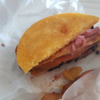 Vegan sandwich at El Trapiche in Panama City