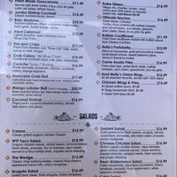 Salads at WTF Burger Bar in Cabo San Lucas