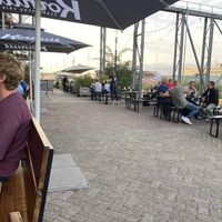 Part of the terrace at Barkade in Den Bosch
