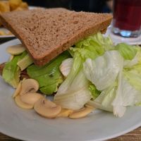 Sandwich vegano at Matheos - Tacna in Piura