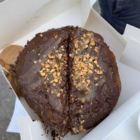 Snicker donut at Tastopia  in Loughton