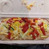 Amazing flat. They didn't have the burger when I came but the flat was good, they don't have it on the menu so you actually have to ask for it at MIA - Estefan Kitchen - N Terminal in Miami