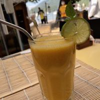 Mango juice at Canoa in Rio De Janeiro