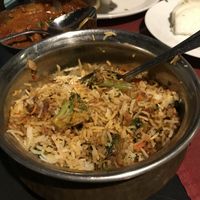 Vegetable Biriyani at Tikka Bar in Key West