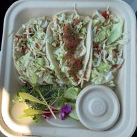 Tempeh Tacos at Beach Street Kitchen in Yachats