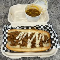 Feb Monthly Special - French dip sandwich  at Birch Cafe in Highland Heights