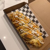 Mashed Potato Flatbread  at Birch Cafe in Highland Heights