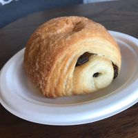 chocolate croissant  at Birch Cafe in Highland Heights