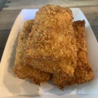 Indonesian croquettes   at Loving Hut in Redlands