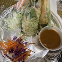 Salad rolls  at M & P Thai Noodle in Lincoln City