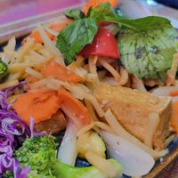 Lemongrass tofu at M & P Thai Noodle in Lincoln City