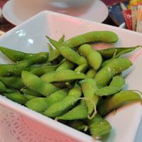 Edamame at M & P Thai Noodle in Lincoln City