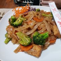 Pad See Yew was fantastic. at M & P Thai Noodle in Lincoln City