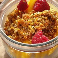 Bircher museli at The Garage in Ocean Grove