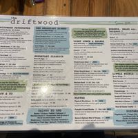   at Driftwood Cafe in Ocean Grove